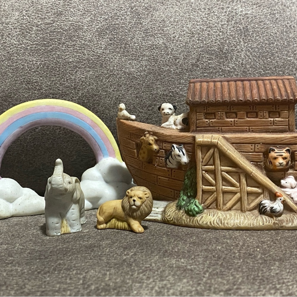 Homco #1474 Vintage Noah's Ark